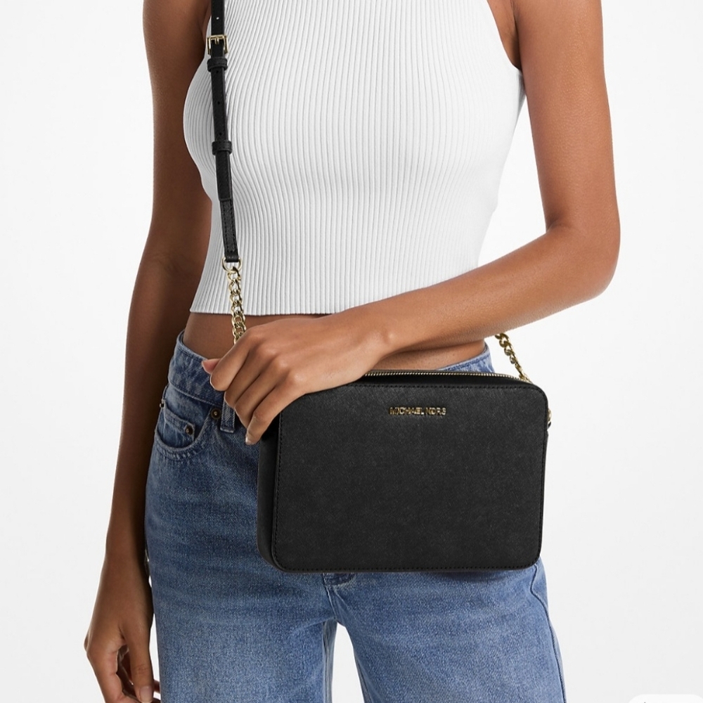 Michael Kors Jet Set Large Saffiano Leather Purse